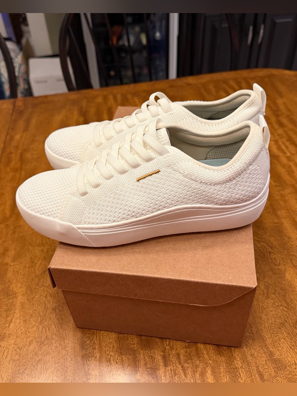 DR. SCHOLL’S  women’s  Time Off Knit Lace-Up Sneaker - Picture 9 of 13